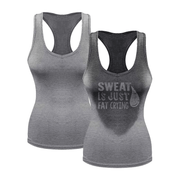 SWEAT IS JUST FAT CRYING - SWEAT RACERBACK - Sweatleticx