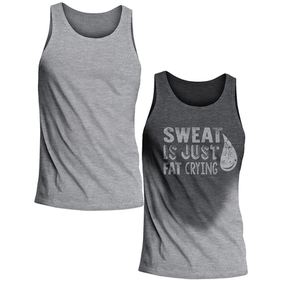 SWEAT IS JUST FAT CRYING - SWEATYTANK - Sweatleticx